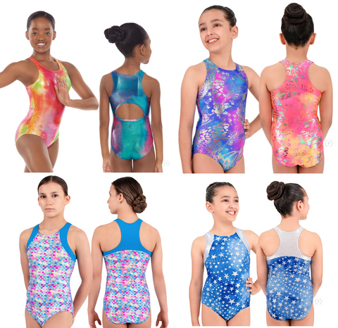 Eurotard's Racerback Leotard Gymnastics Collection