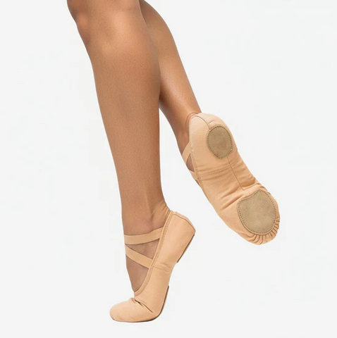 Bliss Canvas Ballet Slipper (Sand)