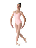 Mirella Cotton Princess Seam Cami Leotard